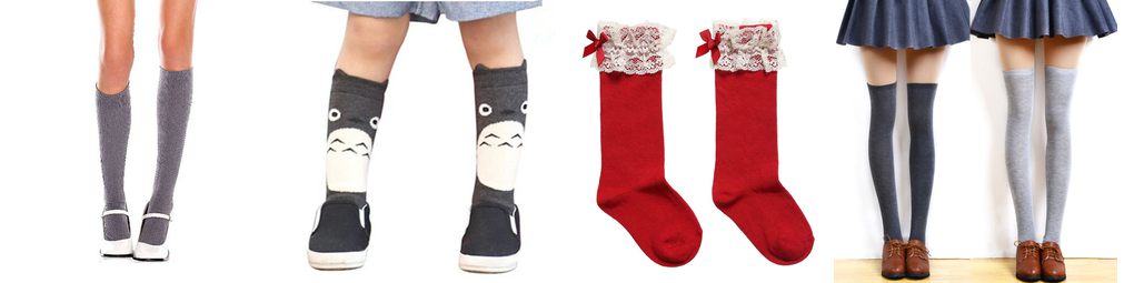 cheap knee high socks for girls